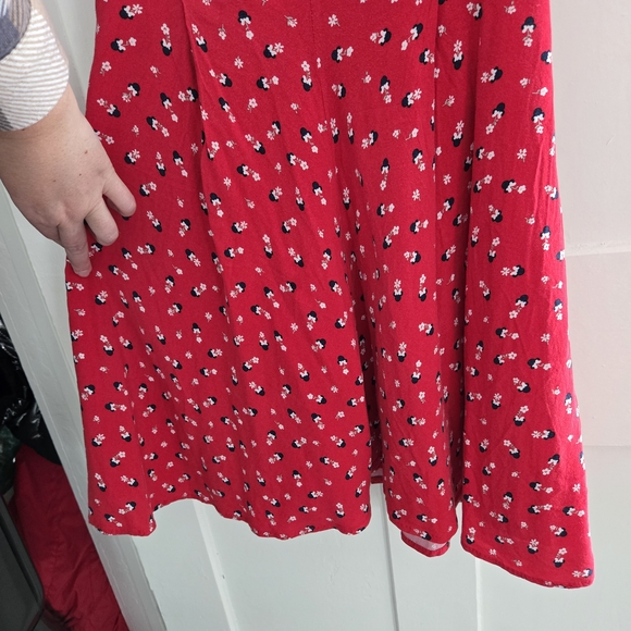 Disney Lauren Conrad Dress, 12, Minnie Mouse Retro Party Holiday Festival Floral - Picture 4 of 16